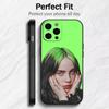 Billie Singer E-Eilish WILDFLOWER Phone Case For iPhone17,16,15,14,13,12 Plus,Max Soft Silicone Black Cover