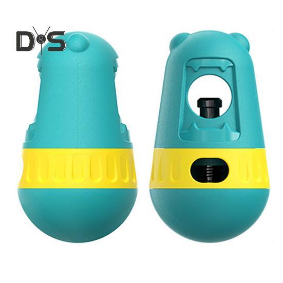 Dog Puzzle Feeder Dog Treat Dispensing Toy with Anti-choking Bully Sticks Holder Interactive Puppy Slow Feeder for Small Medium Large Dogs