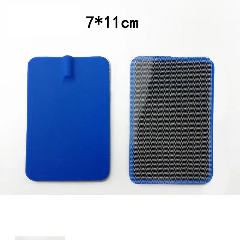 10gab. 95mm/90*150mm Apaļi Silikona Elektroda Spilventiņi