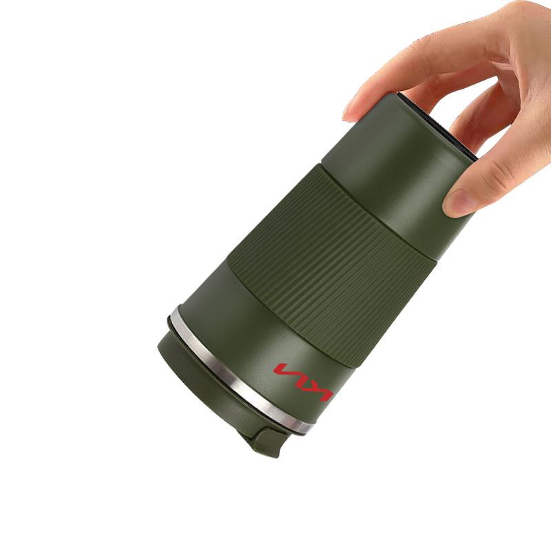 Car Accessories Stainless Steel Coffee Thermos Bottle Thermal Mug For KIA Sportage Ceed Rio 3 4 Picanto Soul Fo