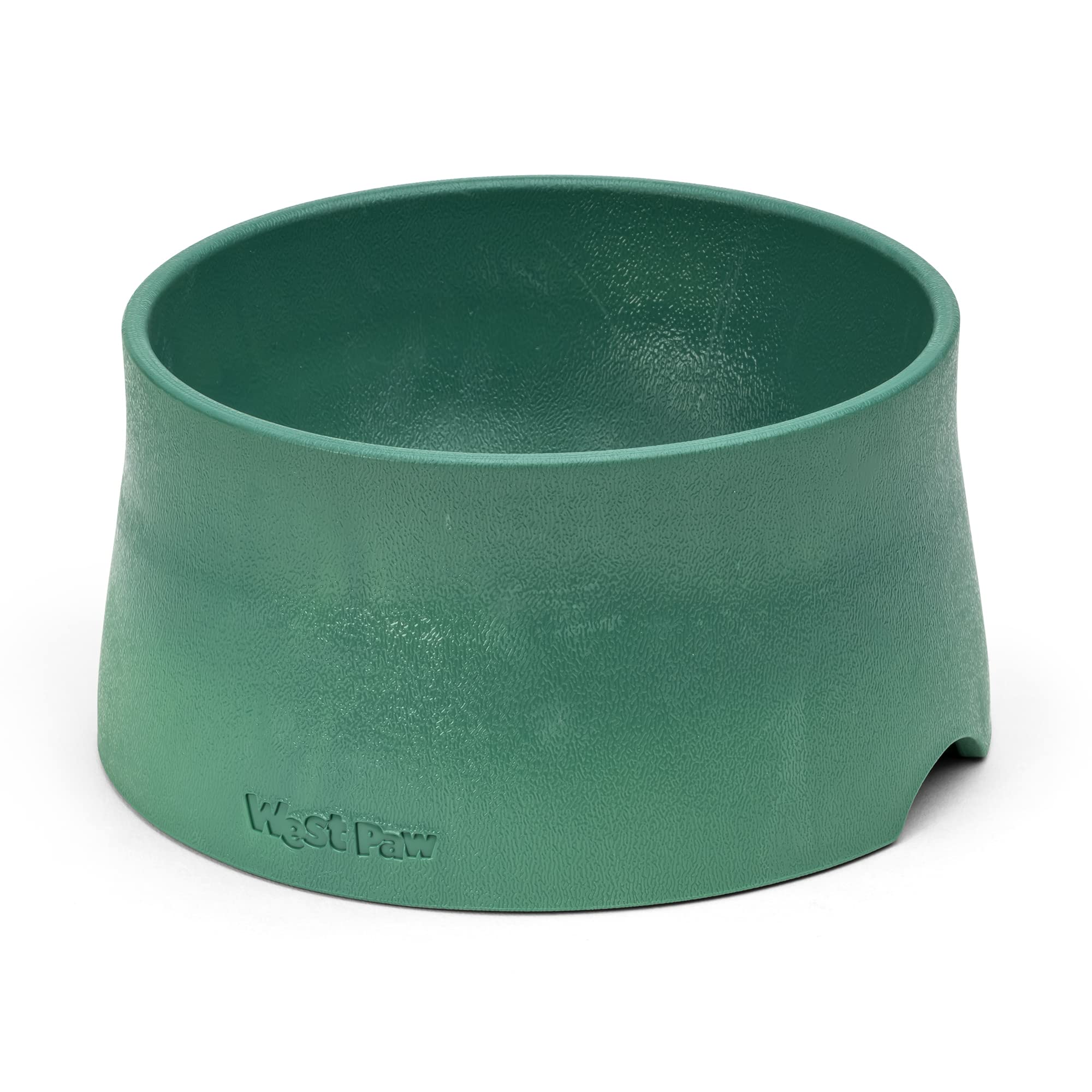 

West Paw Seaflex Dog Green Non-Slip Bowl, (Kelp)