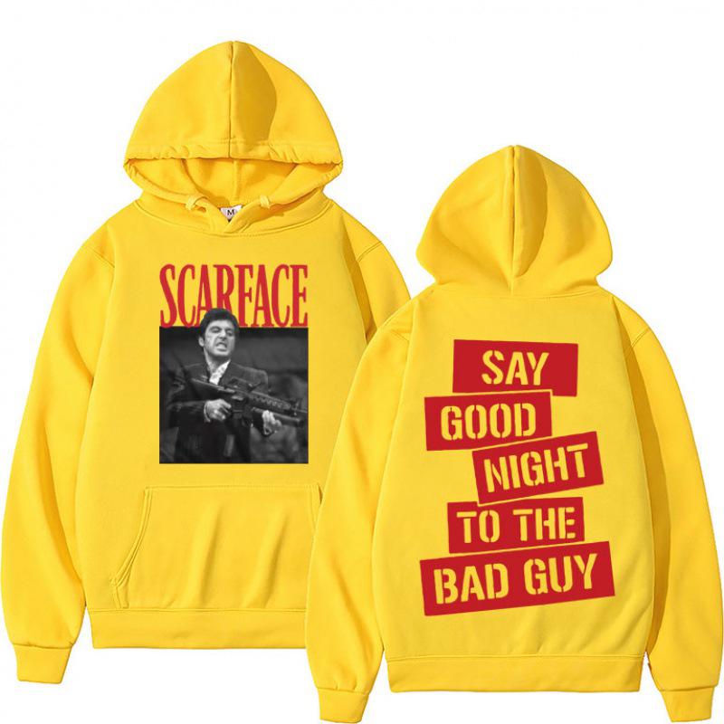 Scarface Hoodie - Unisex Printed Sweatshirt for Couples