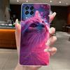 Casing For Samsung M33 5G Case M336B Aesthetic Fashion Cute Cat Transparent Bumper Cover For Samsung Galaxy M33 M53 Phone Case