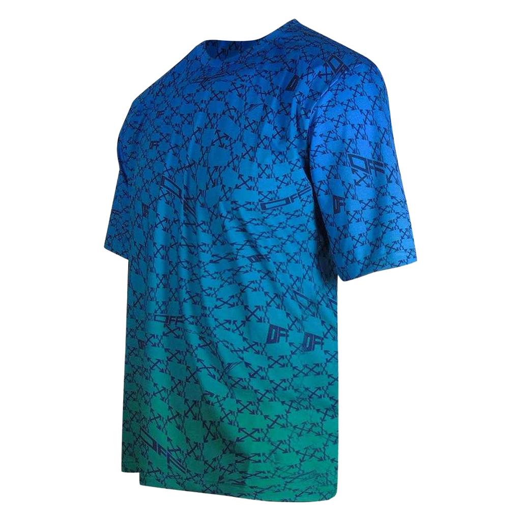 Off White Unisex Adult All-Over Print Sports T-Shirt