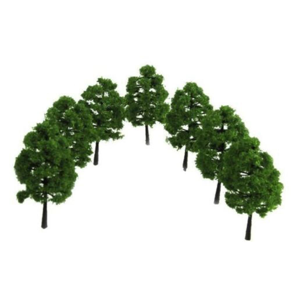 Model Tree 20 Pcs 3.5cm Building Model DIY Decorate