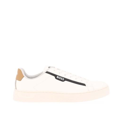 Boss Mens Rhys Suede Tennis Shoes