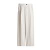 Spring and Summer Women's Clothing Pleated Decoration Loose Design One Button Diagonal Cloth High Waist Wide Leg Pants 1272861