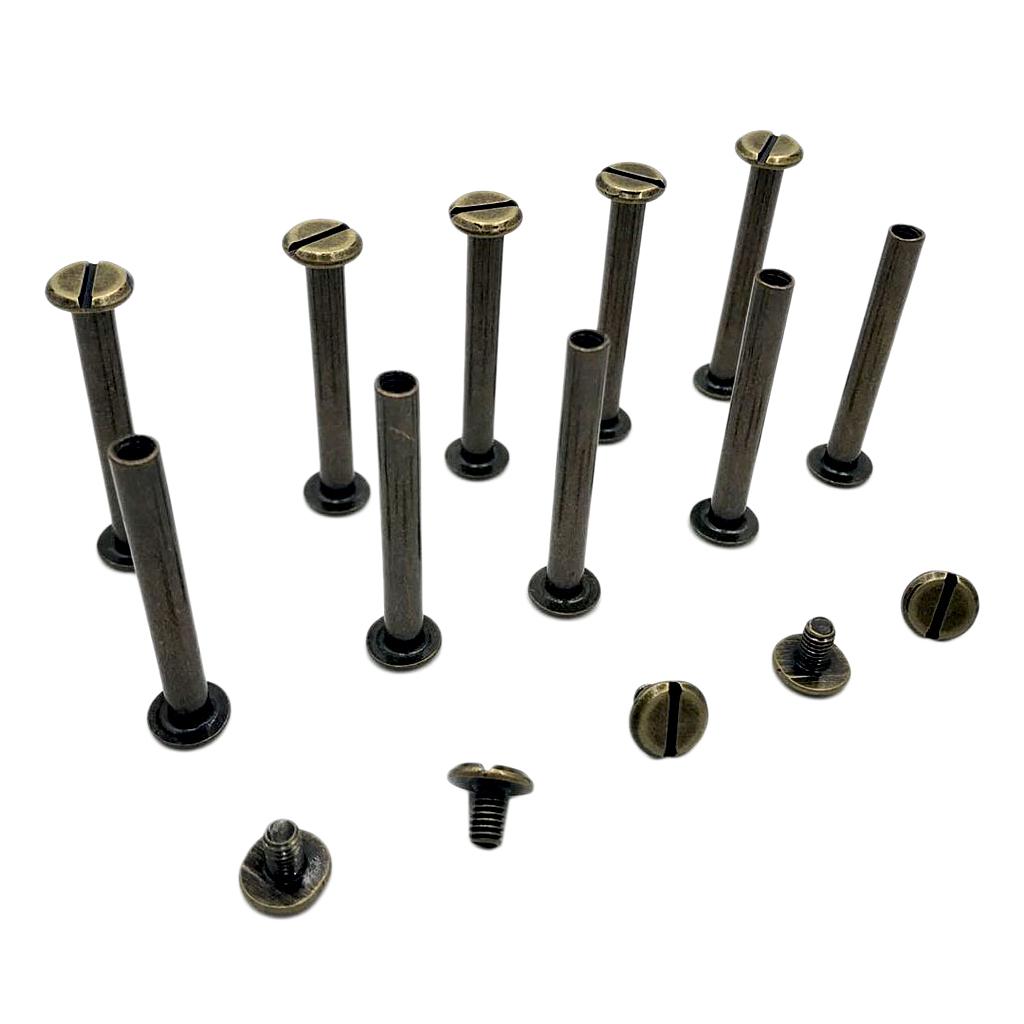 Cheap 10 Sets Chicago Screws Rivets for Scrapbook Photo Album Book ...