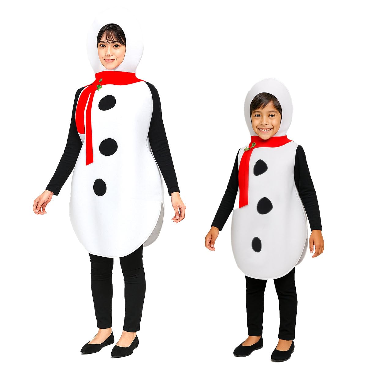 

Christmas Cosplay Snowman Costume Snowman Kigurumi Outfit Costume Adults Children [monoii] белый
