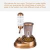 Dual-Use Pet Cat Dog Automatic Feeder with Water Fountain Large Capacity Food Bucket and Water Bottle Dispenser designed for Dog Cat