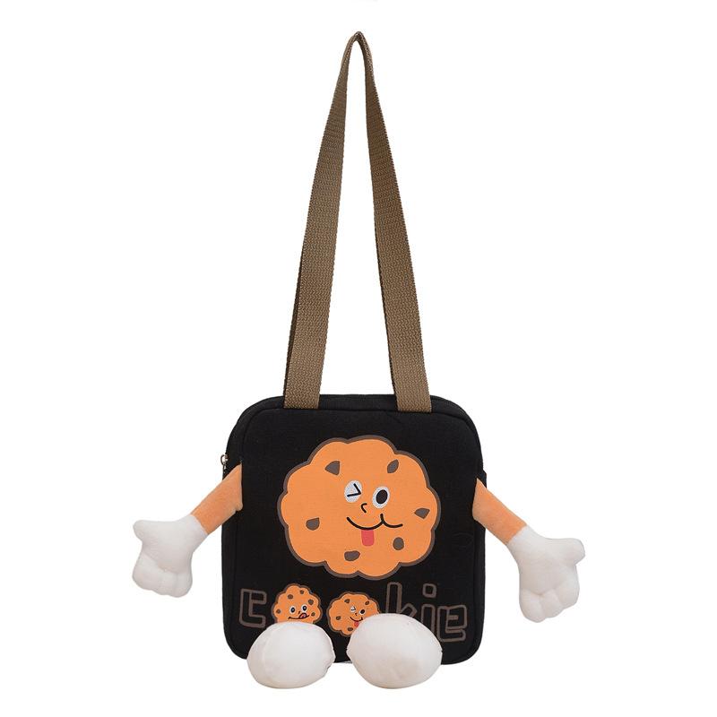 Anime Cartoon Shoulder Bag Spring and Summer New Fresh and Cute Small Bag Fashionable Versatile Canvas