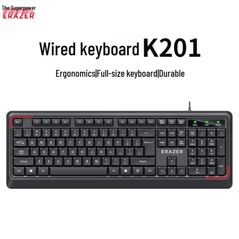 Lenovo USB Wired Keyboard K201