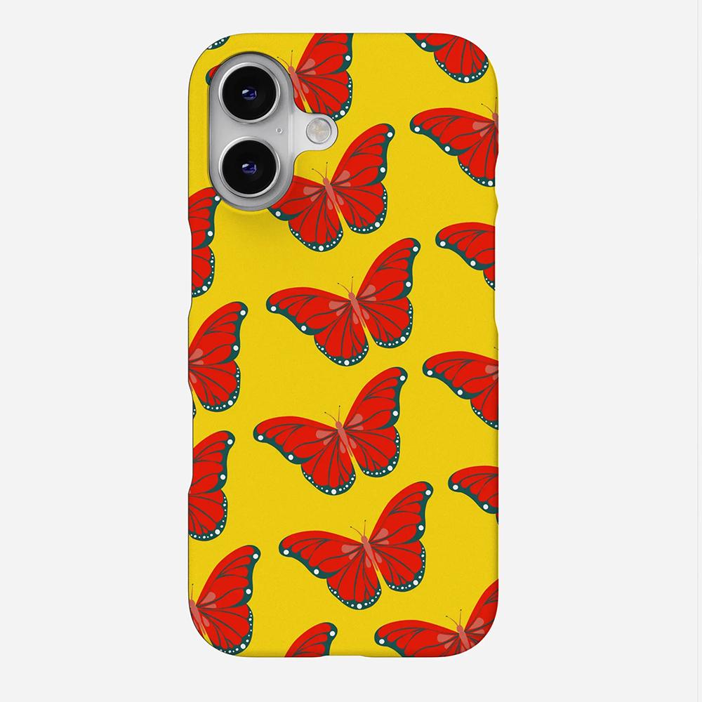 

Luxury Clmj Retro Butterfly Phone Case for iPhone 17 17e 16e 16 15 14 13 12 11 X XS XR XSMAX Air Pro Max Plus Double-layer Cover iPhone 11