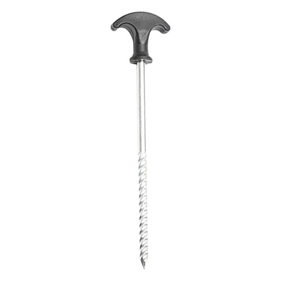 Camping Tent Stake Strong Load-bearing Thickened Windproof Galvanized Iron Impact Resistance Camping Garden Canopy Stake for Outdoor