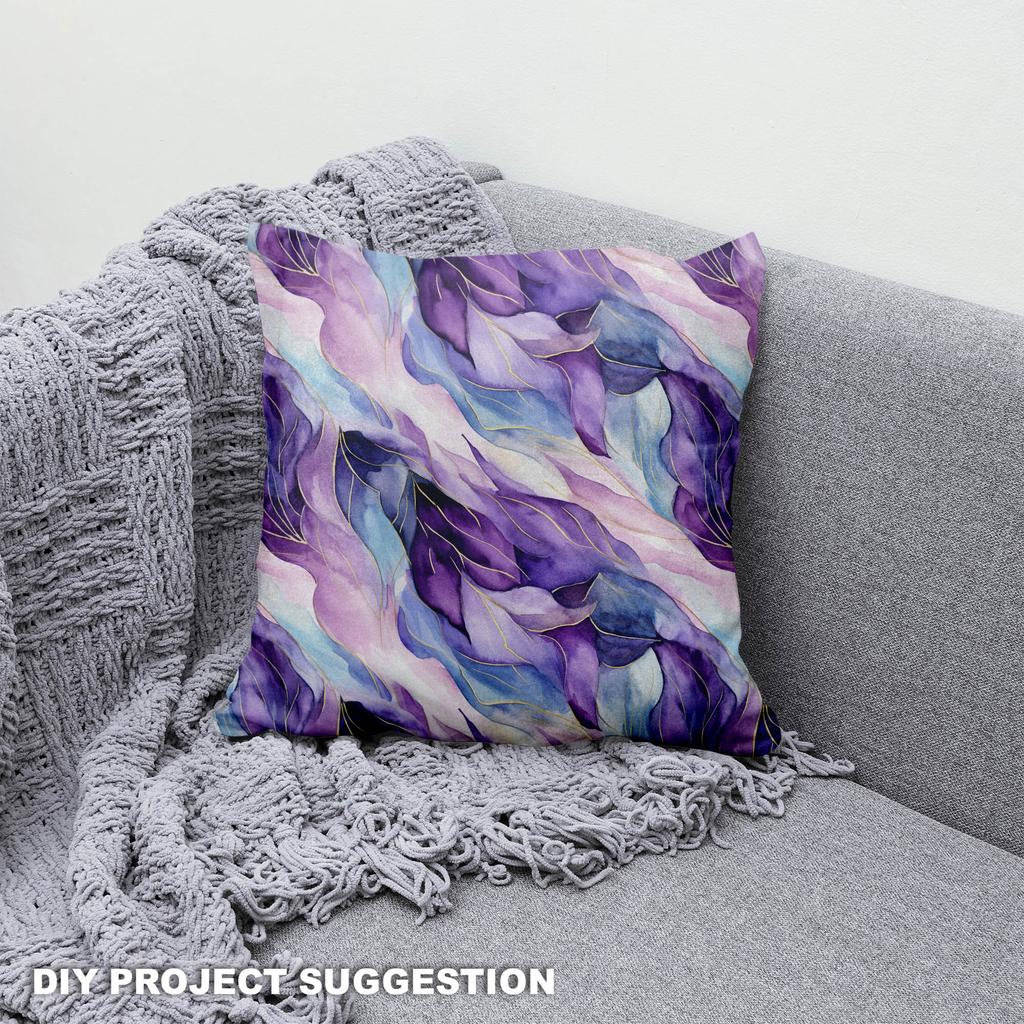 Royal Velvet Fabric Polyester For Sewing - Motif Abstraction - Rdx2620