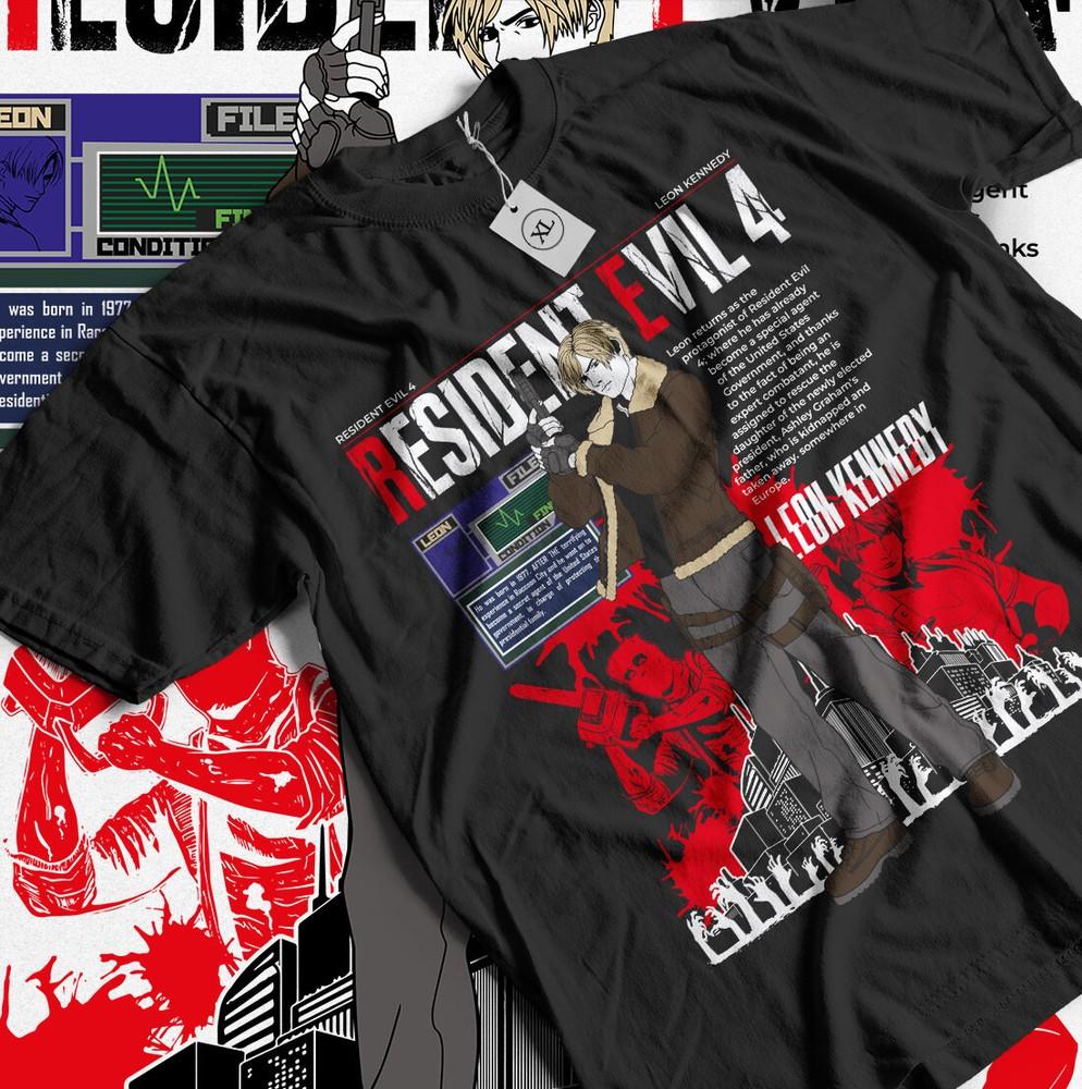 Unisex Japanese mobile game T-Shirt Villains Art Premium Gift Shirt All Size Unisex T-Shirt XL