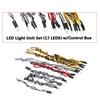 Killerbody LED Light Unit Set with Control Box 17Pcs LEDS Replacement for KB 1 10 MARAUDER   Axial SCX10 TRX 4 Remote