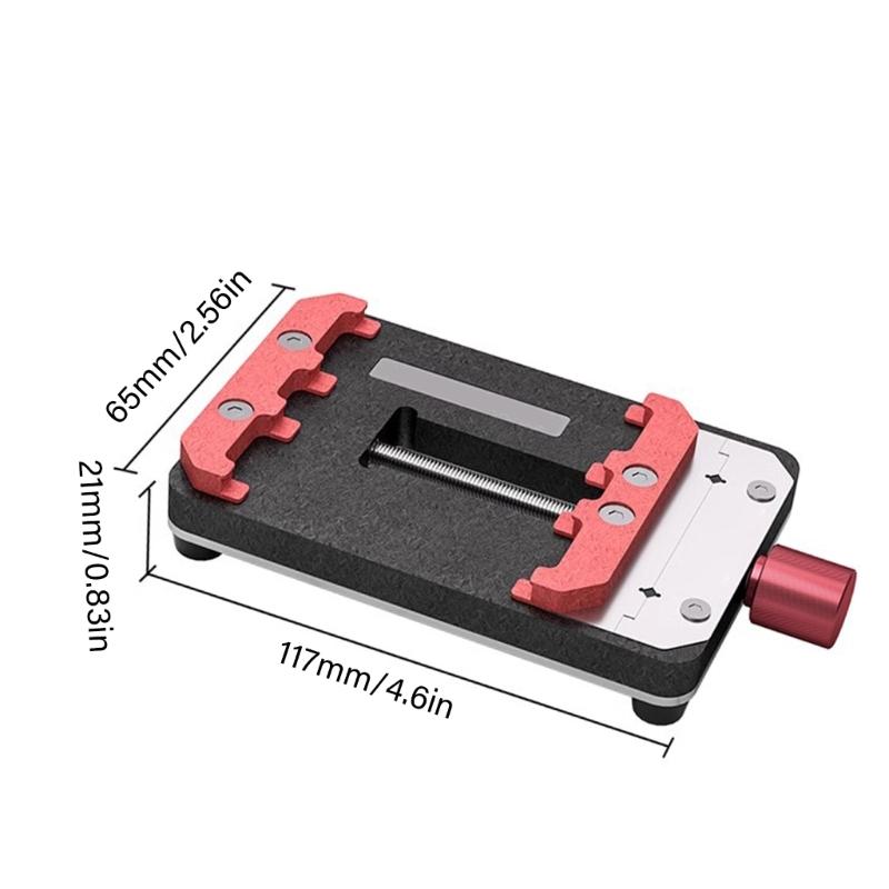 Advanced Circuit Board Holder Metal Clamp for PCB Repair, Technical Workshops and Laboratory, Motherboard Holding Tool