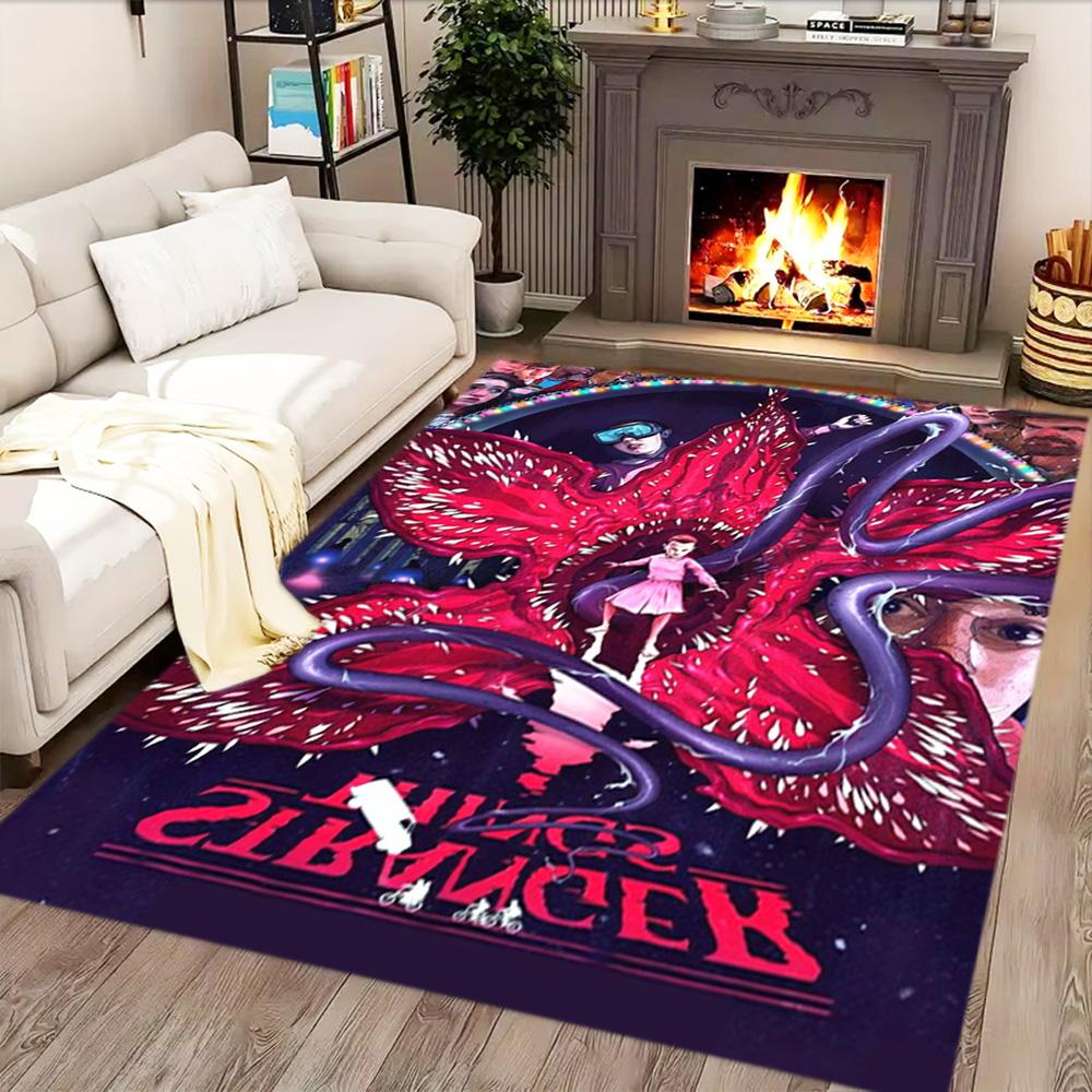 Stranger Things for Living Room rug, Bedroom, Study Room, Hallway Decoration, Perfect for Home Decoration or Holiday Gifts