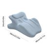 Couples Butt Cushion Memory Foam Wedge Pillow Bed Pillow for Reading Sleeping Lying Lumbar Support Pillow