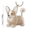 Hair Grooming Dog Hair Storage Box Dog Shape Puppy Pendants Pet Hair Keychain  Jewelry Gift