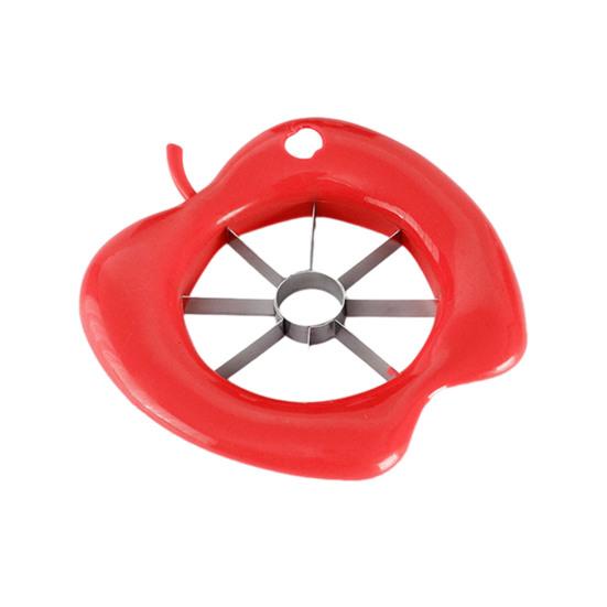 Apples Corer Slicer with Stainless Steel Blades 8-Section Fruit Divider for Apples Pears Onions Rust-Proof Essential Kitchen Tool for Snacks Salads
