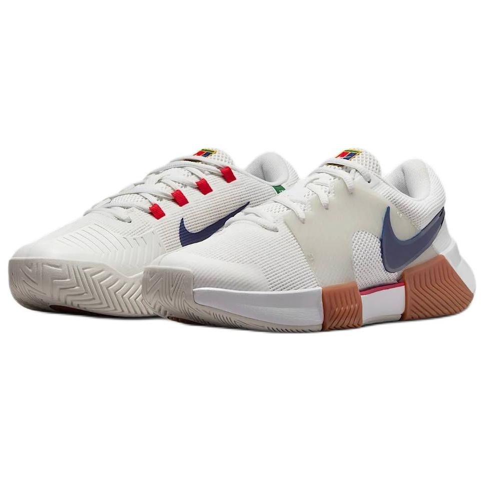 Nike Zoom GP Challenge 1 HC Summit White Binary Blue Damen Sneaker Light-Bone University-Red FB3148-103