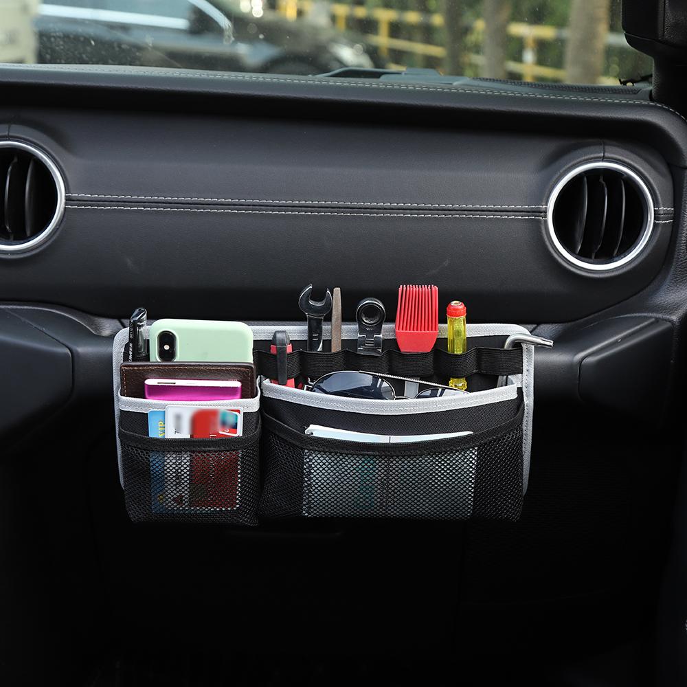Auto Beifahrer Haltegriff Multifunktionale Aufbewahrungstasche Organizer Tasche Verstauen Aufräumen Autozubehör