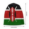 Custom Kenya Flag Skullies Beanies Caps Unisex Winter Warm Knitted Hat Women Adult Kenyan Patriotic Bonnet Hats Outdoor Ski Cap