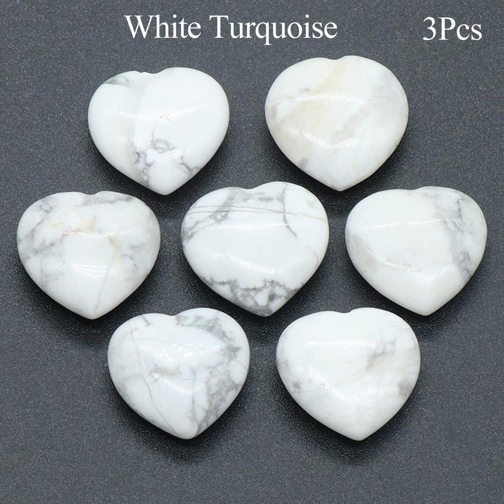 Herz-Kristall-Ornament-Dekoration, Energie-Naturstein, Reiki-Heil-Edelstein für Topfpflanzen, Fischtanks, Aquarien, Heimdekoration, Schmuckzubehör, 2 × 2 cm