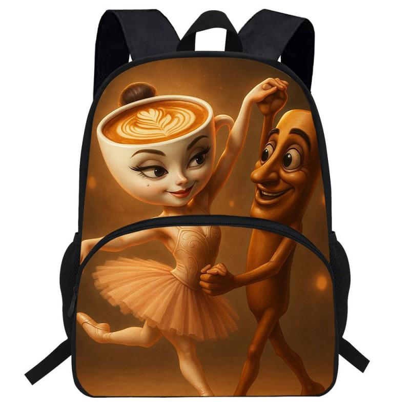 Zaino per Bambini con Stampa Cartone Animato Leggero Borsa Scolastica Studenti Elementari Tessuto Oxford Traspirante Anti-Sforzo Ergonomico