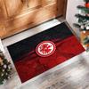 Eintracht Frankfurt Voetbal Print Kristal Fluweel Tapijt, Comfortabel Waterabsorberend Antislip Binnen Vloerkleed