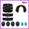 Wireless Massage Stimulator Abdominal Muscle Trainer Vibration Body Slimming Machine Fat Burning Fitness Training Hip Workout