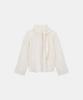 POETSEOUL Double Tie Blouse_Ivory