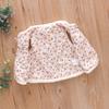 Autumn and Winter Girls' Fur Vest Sweet Flower Embroidery Sleeveless Warm Fashion Coat 0-3 Year Old Lady Wear Top
