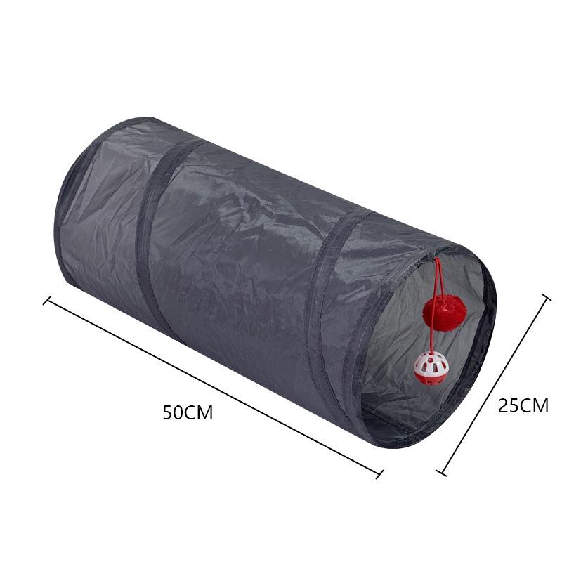 

Полиэстеровый туннель для котят, игрушка-дразнилка - для самостоятельной игры, универсальный для четырех сезонов