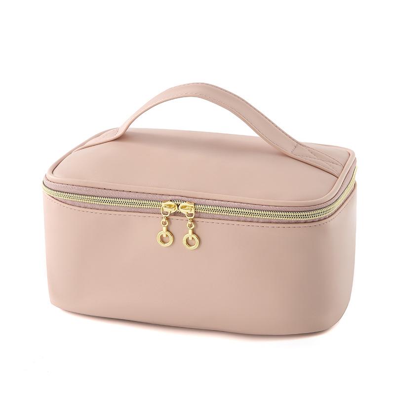 Popular Large Capacity Women's Cosmetic Travel Handbag and Toiletry Bag
