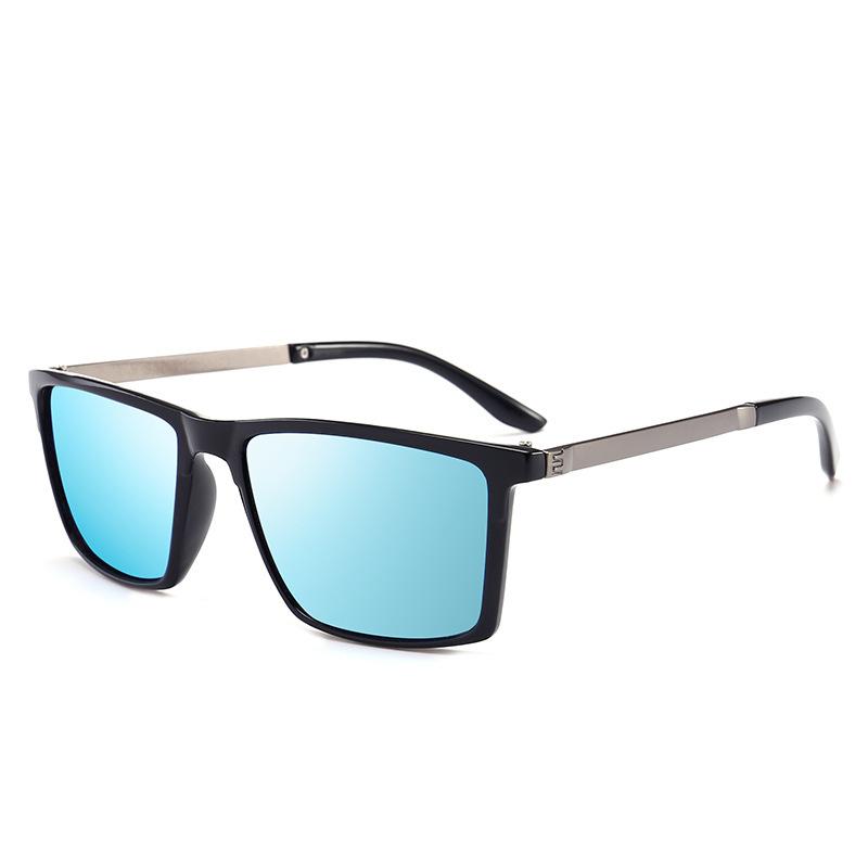 Polarized Sunglasses For Men'S Driving Sun Glasses Metal Retro Eyewear Trendy Anti UV400 Shads Eyeglasses Outdoor Goggles