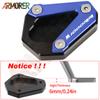 S1000R Kickstand Side Stand Enlarge Pad Motorcycle Accessories For BMW S1000RR M1000RR S 1000RR M 1000RR S 1000R S1000 R RR