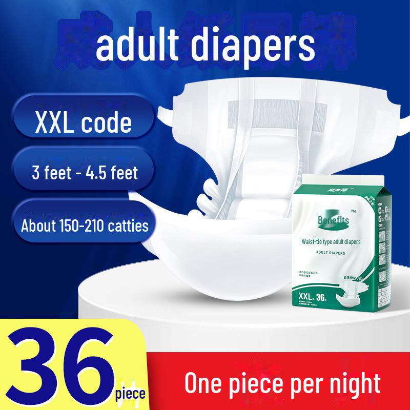 Yiyoufu Unisex Adult Diapers, Large Size for the Elderly