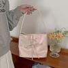 Korean Niche Portable Grandma Bag for Women New Trendy and Fashionable Sweet Armpit Bag One-shoulder Bucket Bag