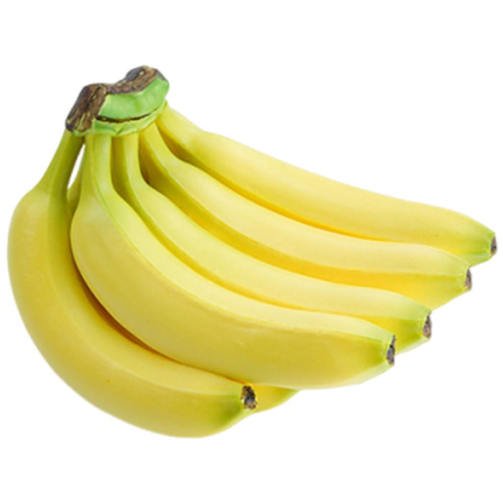 Artificial Banana Simulation Banana Fruit Model for Home Kitchen Wedding Table Decoration Basket Display Photography