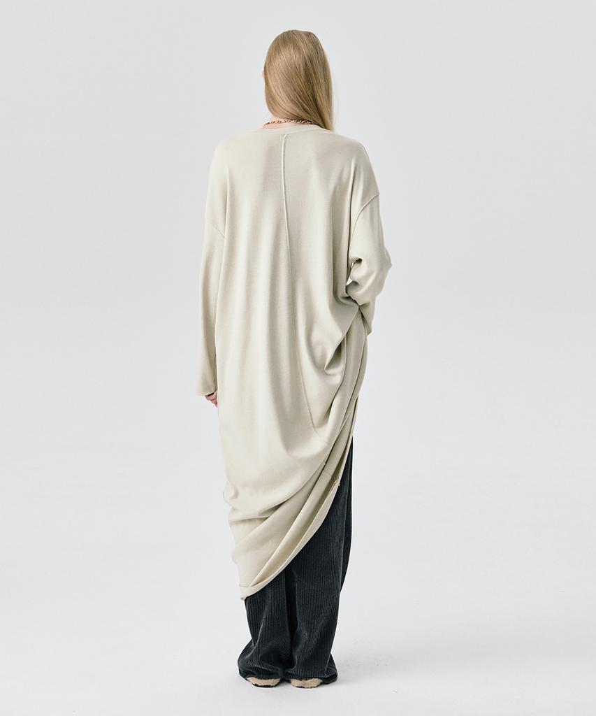 Bundercammer 25 Jersey Long Dress_Light Khaki