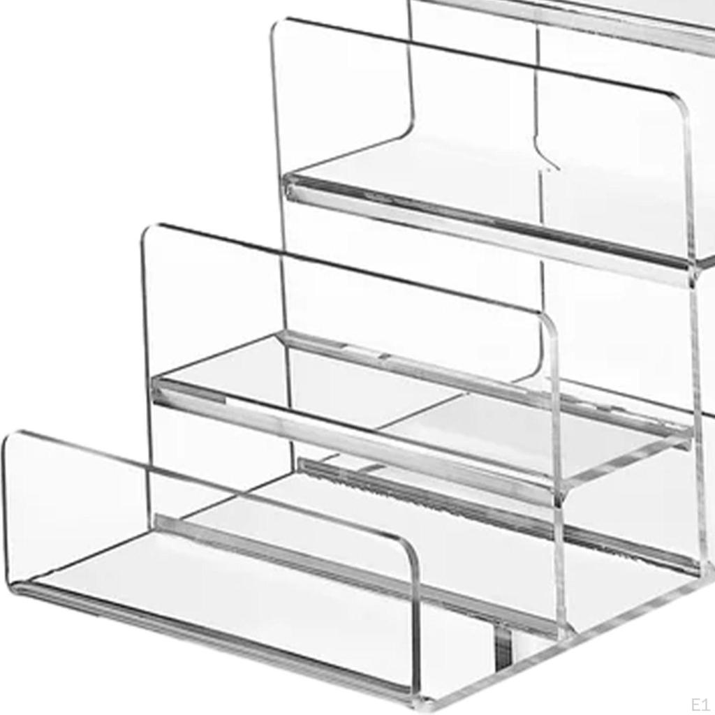 Akrylový stojanový displej Sběratelská police Dekorace Průhledná vitrína pro klenotnictví