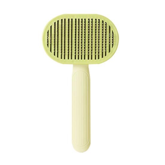 Pet Brush for Shedding Self-Cleaning Grooming Brush Cat Shedding Comb Removes Loose Fur for Long Short Hair Dogs Cats