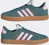 Women's Adidas VL Court 3.0 Preloved Teal/clear Pink/gold Metallic Sneakers