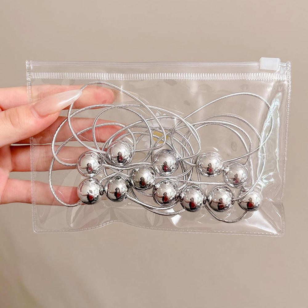 New Round Ball Hair Ties Rubber Bands Women Ponytail Elastic Gum Hair Ropes Fashion Hair Accessories