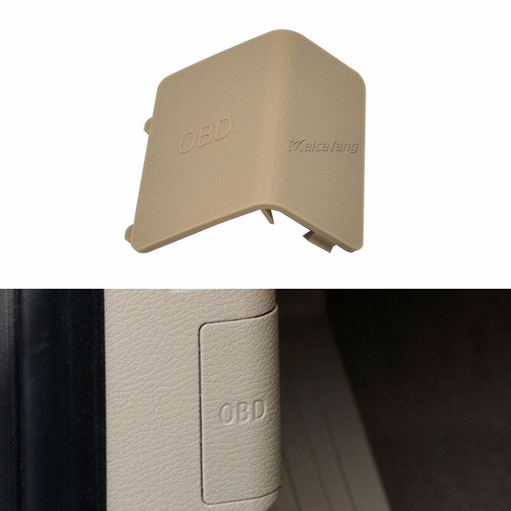 Auto Parts Diagnostic Plug Cover OBD Black Beige LHD Panel Decorative Cover FOR BMW 3 Series E90 E91 E92 E93 51437147538