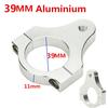 Universal 39mm Motorcycle Bike Steering Damper Fork Frame Mounting Clamp Bracket