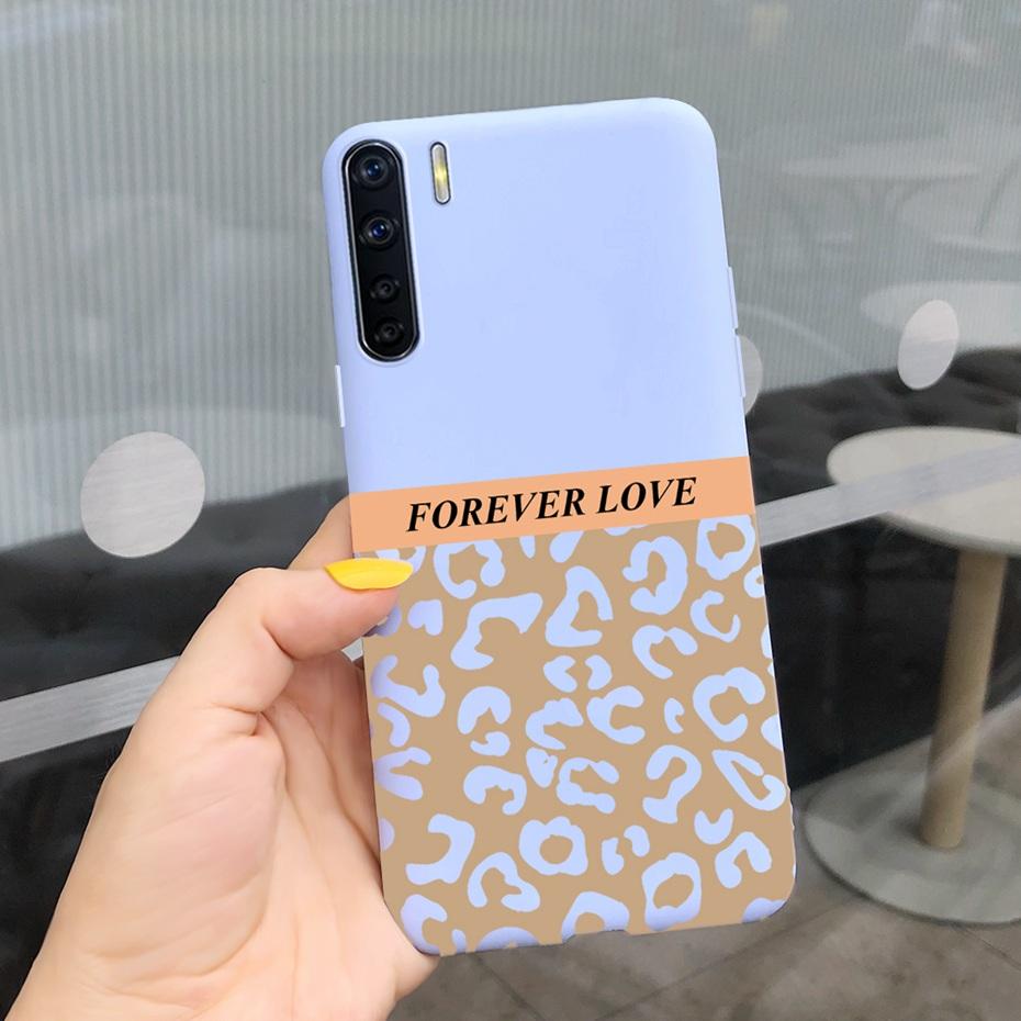 For OPPO A91 Case Oppo F15 CPH2001 CPH2021 Lovely Printing Jelly Silicone Soft Phone Back Cover Cases For Oppo Reno3 CPH2043